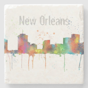 NEW ORLEANS LOUISIANA HORISONT UNDERLÄGG STEN