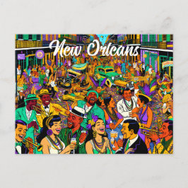 New Orleans, Louisiana Keepsaké Vykort