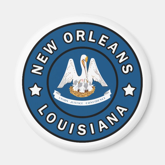 New Orleans Louisiana Magnet (Framsidan)