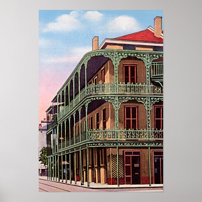 New Orleans Louisiana Poster (Framsidan)