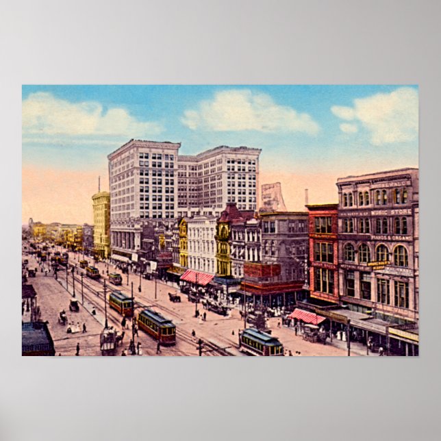 New Orleans, Louisiana Poster (Framsidan)