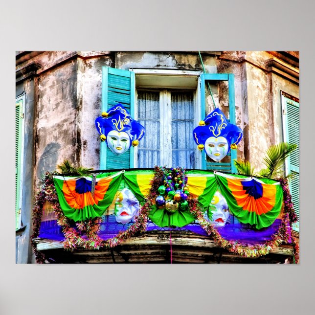 New Orleans, Louisiana Poster (Framsidan)