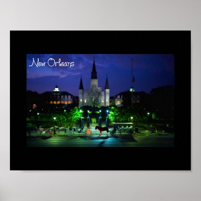 New Orleans Louisiana Poster (Framsidan)