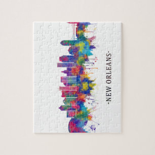 New Orleans Louisiana Skyline Pussel