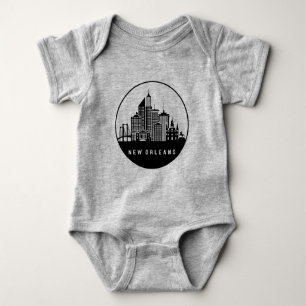 New Orleans Louisiana Skyline T Shirt