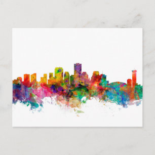 New Orleans Louisiana Skyline Vykort
