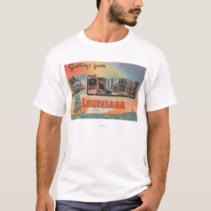 New Orleans Louisiana - stora brevplatser T Shirt