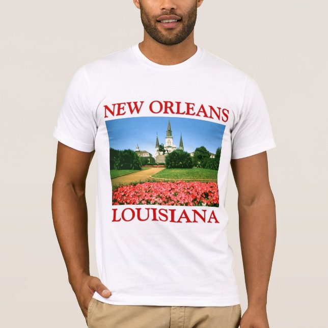 New Orleans Louisiana T-shirt (Framsida)