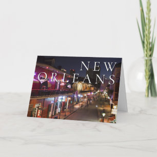 New Orleans, Louisiana Tack Kort