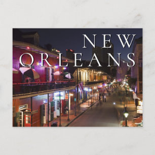 New Orleans, Louisiana Tack Vykort