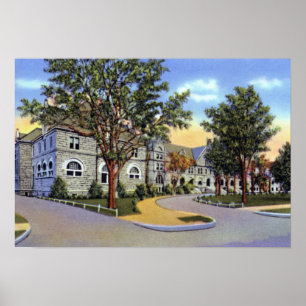 New Orleans Louisiana Tulane Universiteten Poster