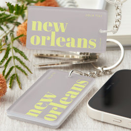 New Orleans Louisiana typografi