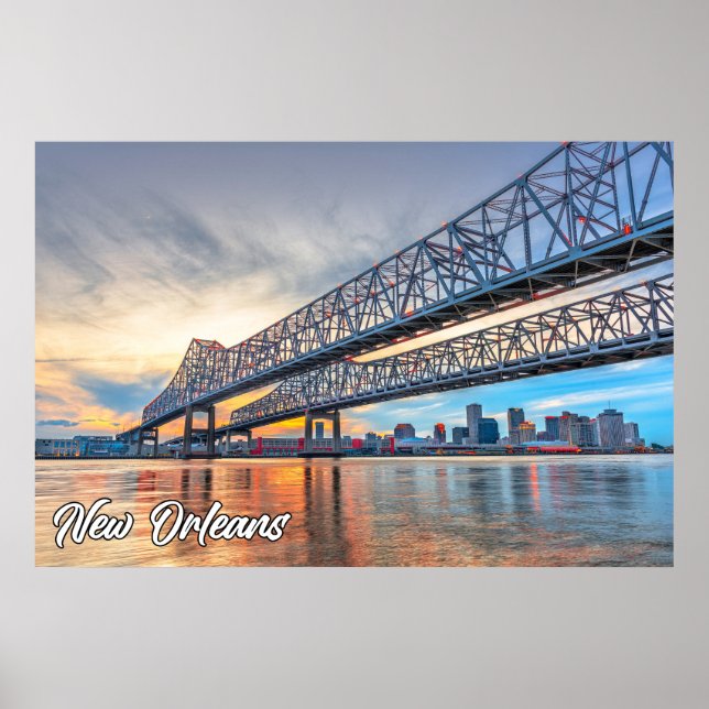 New Orleans, Louisiana, USA Poster (Framsidan)