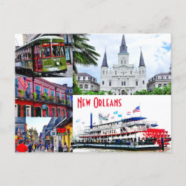 New Orleans, Louisiana Vykort
