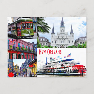 New Orleans, Louisiana Vykort