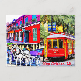 New Orleans, Louisiana Vykort