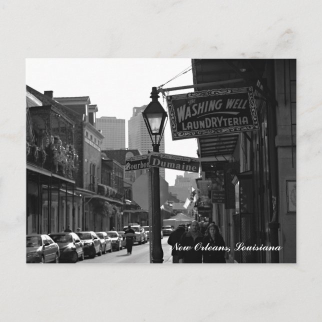 New Orleans, Louisiana Vykort (Framsida)