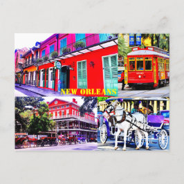 New Orleans, Louisiana Vykort