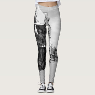 New Orleans Louisianna NOLA damasker Leggings
