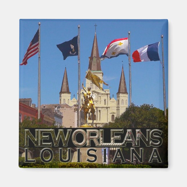 New Orleans Magnet (Framsidan)