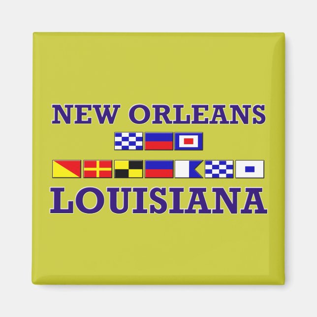 New Orleans Magnet (Framsidan)