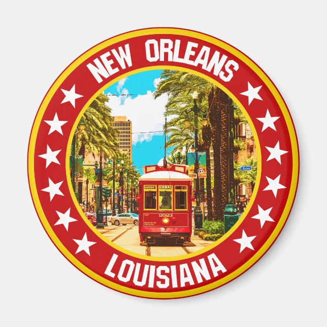 New Orleans Magnet (Framsidan)