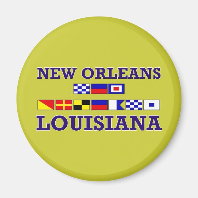 New Orleans Magnet (Framsidan)