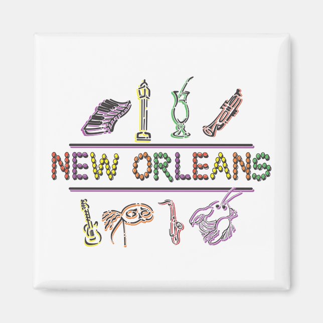 New Orleans Magnet (Framsidan)