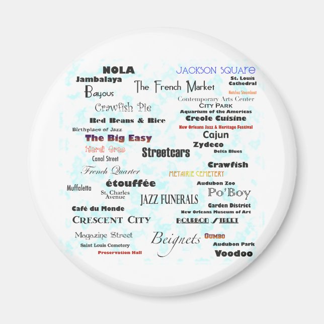 New Orleans Magnet (Framsidan)