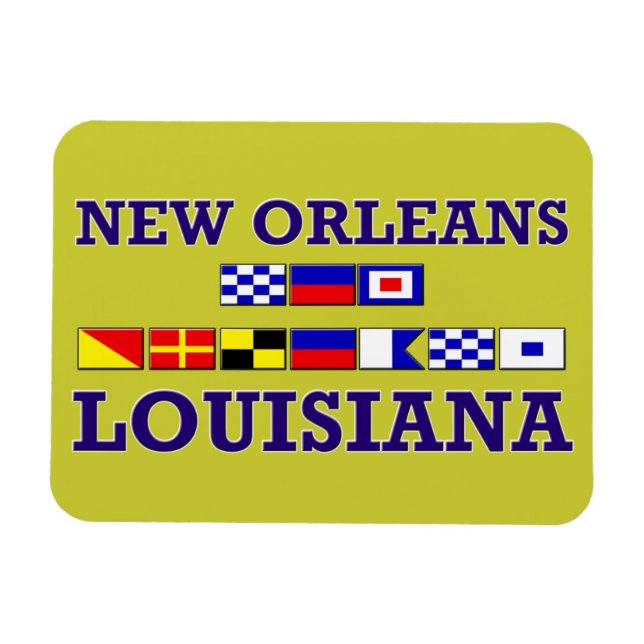 New Orleans Magnet (Horisontell)