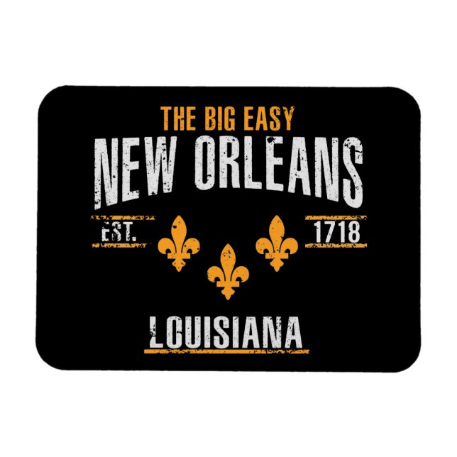 New Orleans Magnet (Horisontell)