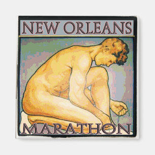 New Orleans maraton SQ 2 Magnet