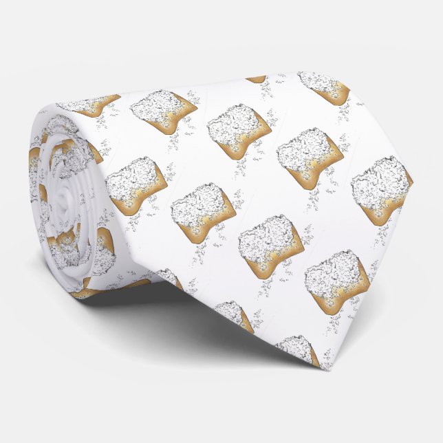 New Orleans Mardi Gras Beignet Pastry Louisiana Slips (Rullad)
