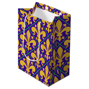 New Orleans Mardi Gras Fleur de Lis