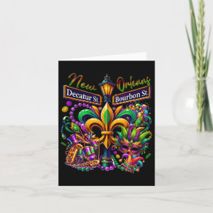 New Orleans Mardi Gras Sublication Decatur and Bou Kort