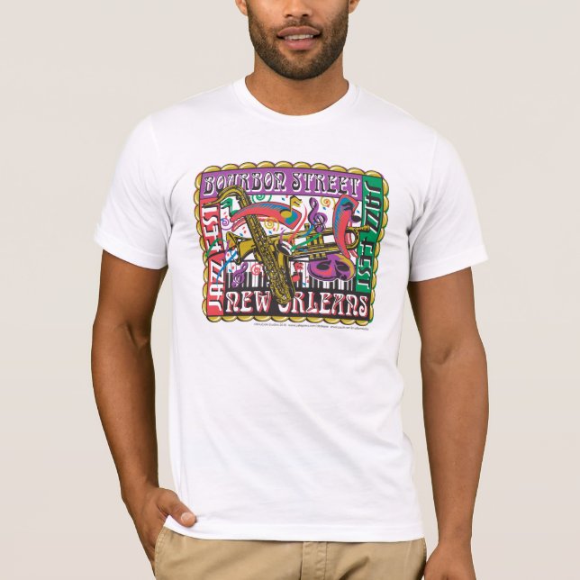 New Orleans Mardi Gras Tee (Framsida)
