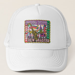 New Orleans Mardi Gras Truckerkeps