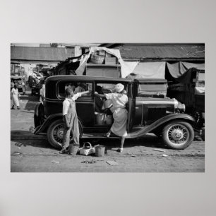 New Orleans Market, 1930-talet Poster