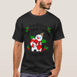 New Orleans Mr Bingle jultradition Snöman  T Shirt