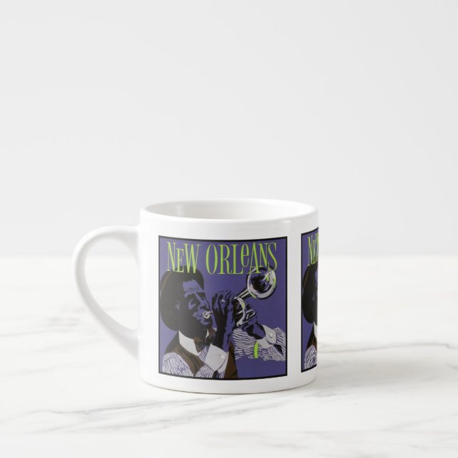 New Orleans Music espressomugg (Vänster)