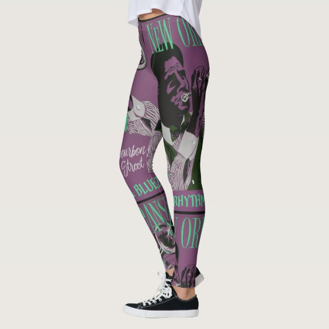 New Orleans Music leggings (Vänster)