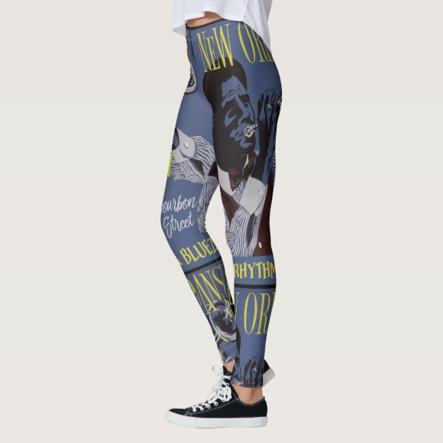New Orleans Music leggings (Vänster)