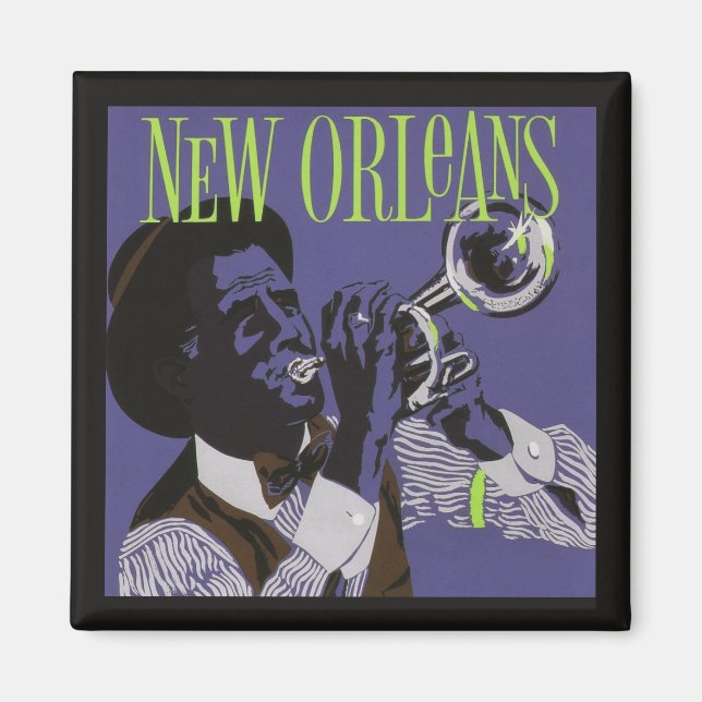 New Orleans Music Magnet (Framsidan)