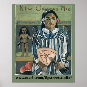 New Orleans Music Poster
