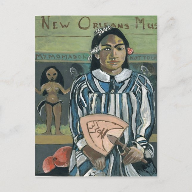 New Orleans Music, WWOZ Fläkt Vykort (Framsida)