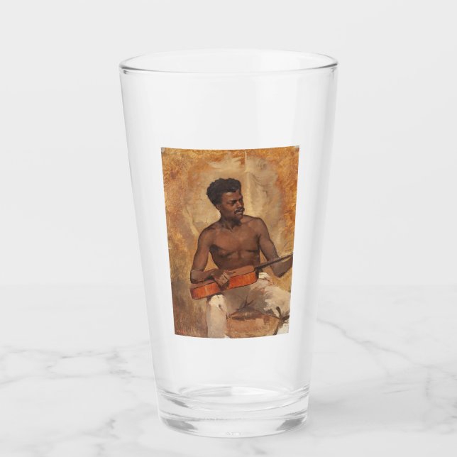 New Orleans Musician (Guitarist) (Francis Millet) Glaskopp (Framsida)