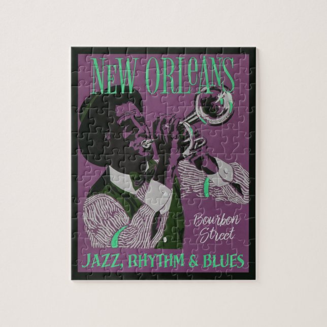 New Orleans musikpussel Pussel (Vertikal)