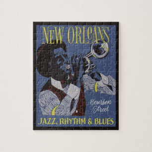 New Orleans musikpussel Pussel
