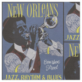 New Orleans musiktyg Tyg