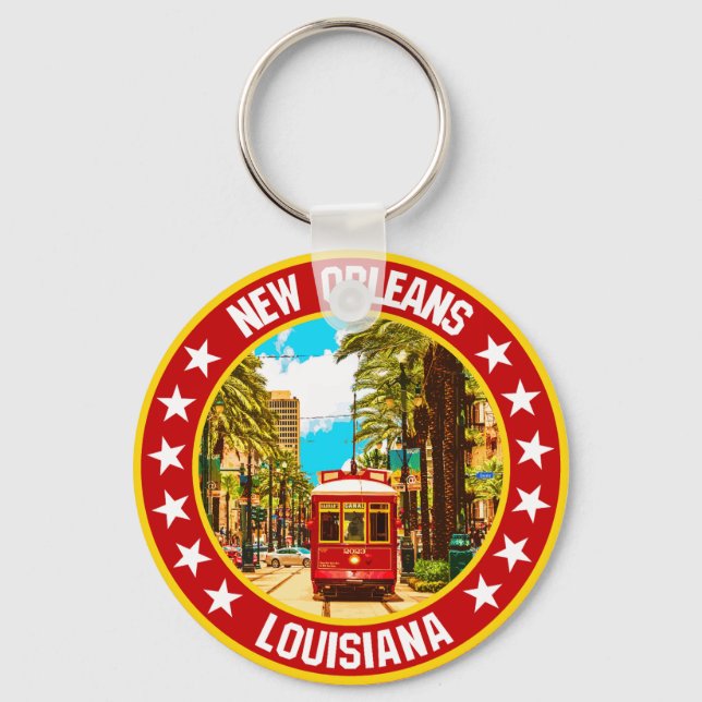 New Orleans Nyckelring (Framsida)